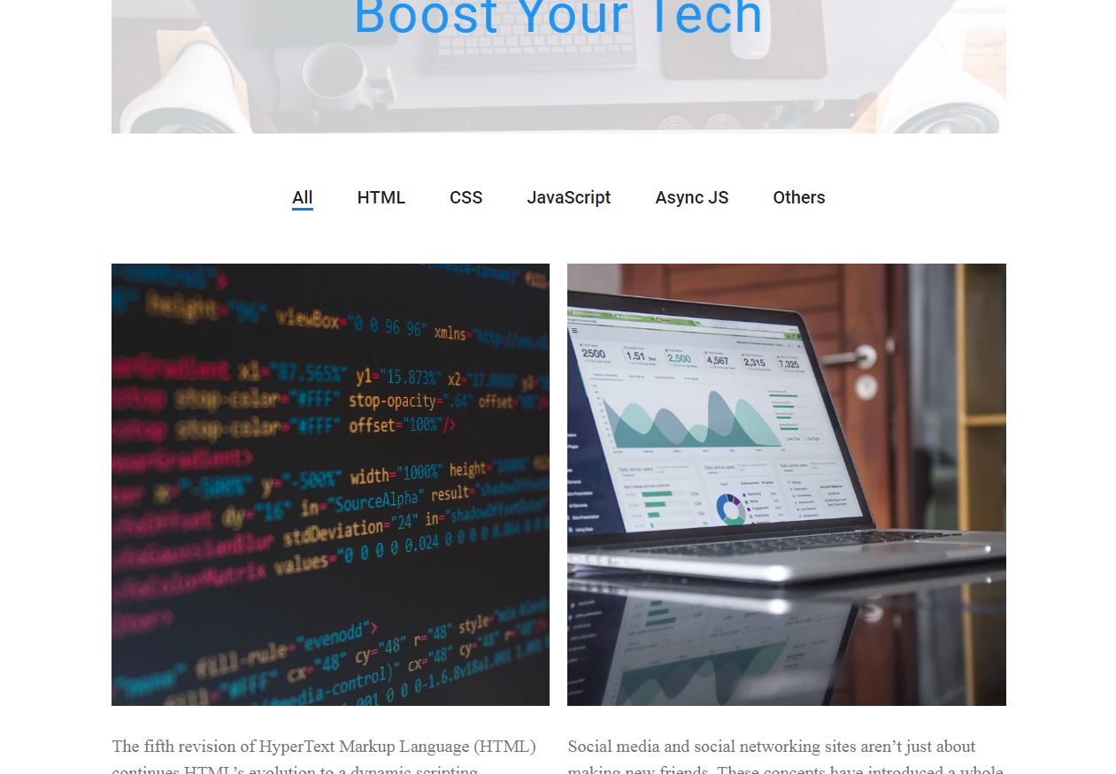 Blog Example
